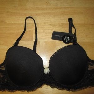 Tart Intimates 34C Ava Black Demi Underwire Bra